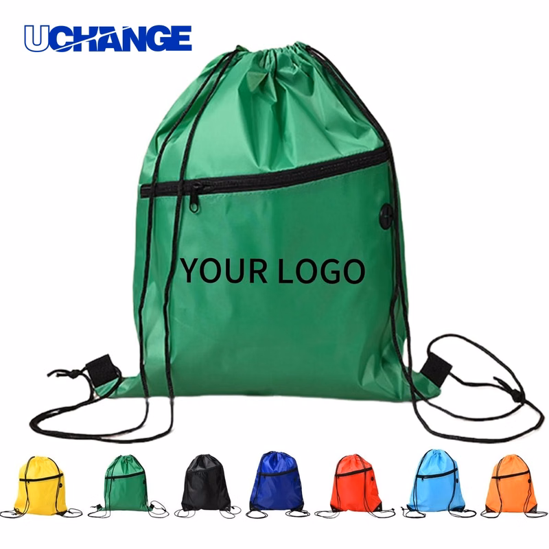 Waterproof Drawstring Backpack Organizer for Outdoor Use 16.5 Inch
