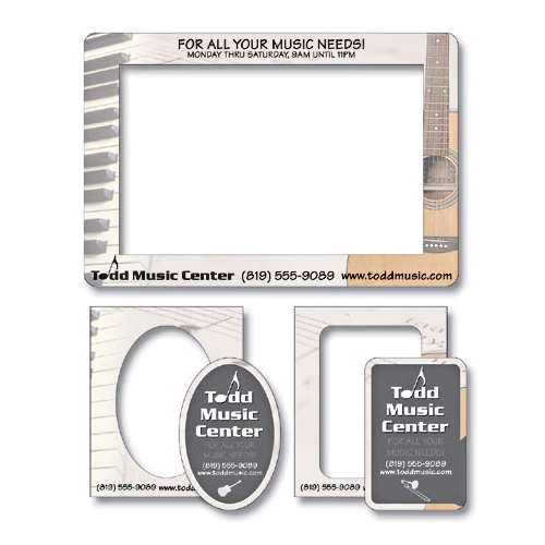 Magnet - Picture Frame Double Punch (7.375x5) - 30 Mil.