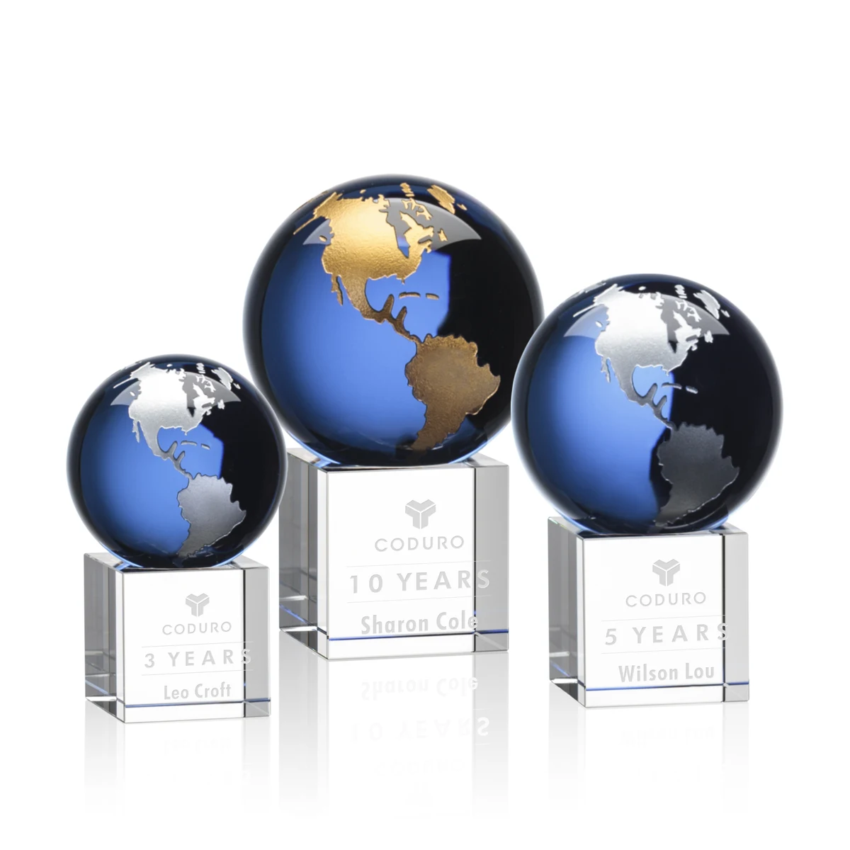 Haywood Globe Award - Blue/Gold 1