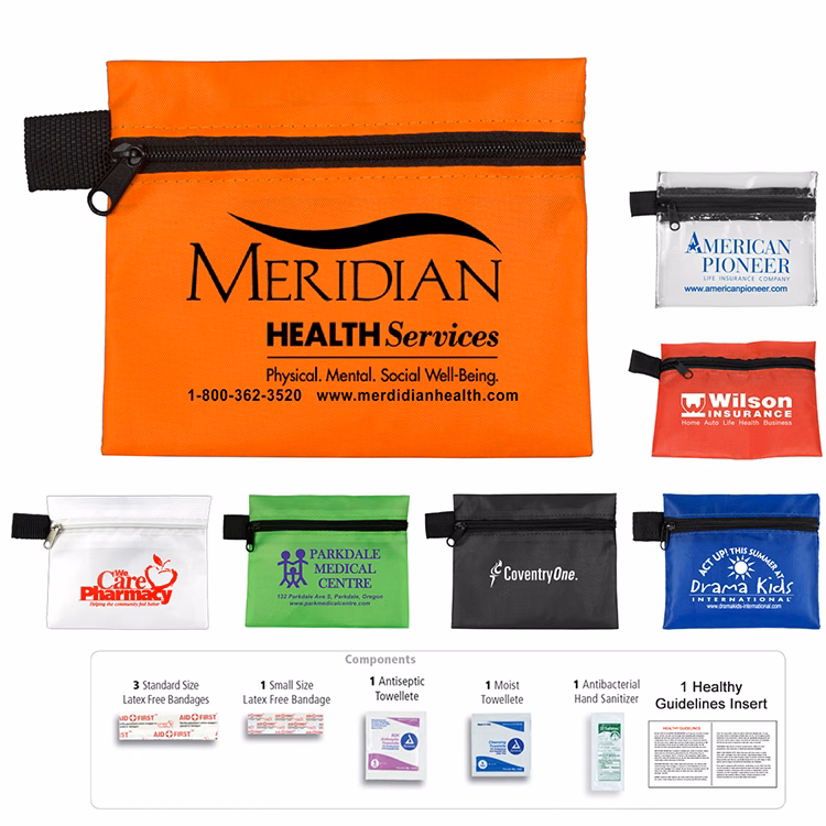 "SAFE HELPER" 8 Piece Hand Sanitizer First Aid Kit