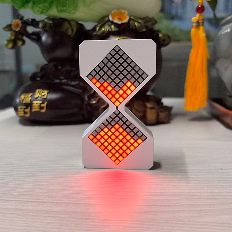 LED Digital Electronic Hourglass Gravity Sensing Timer