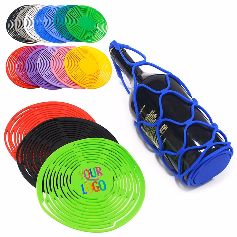 Custom Silicone Wine Bottle Protector Carrier