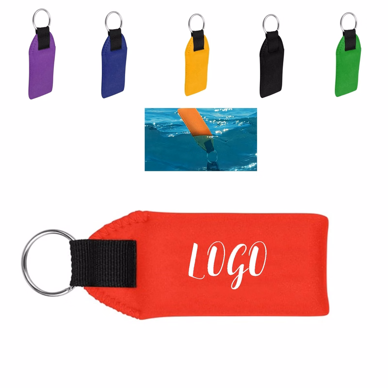Neoprene Floating Keychain