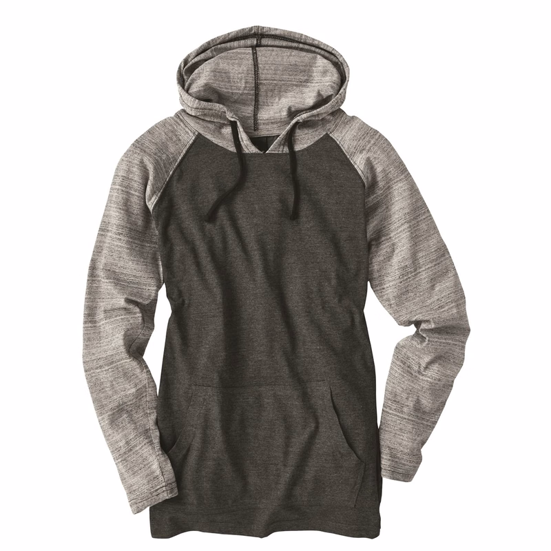 Unisex Yarn-Dyed Hooded Raglan T-Shirt - 8127