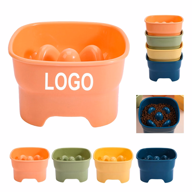 Square Pet Feeding Bowl