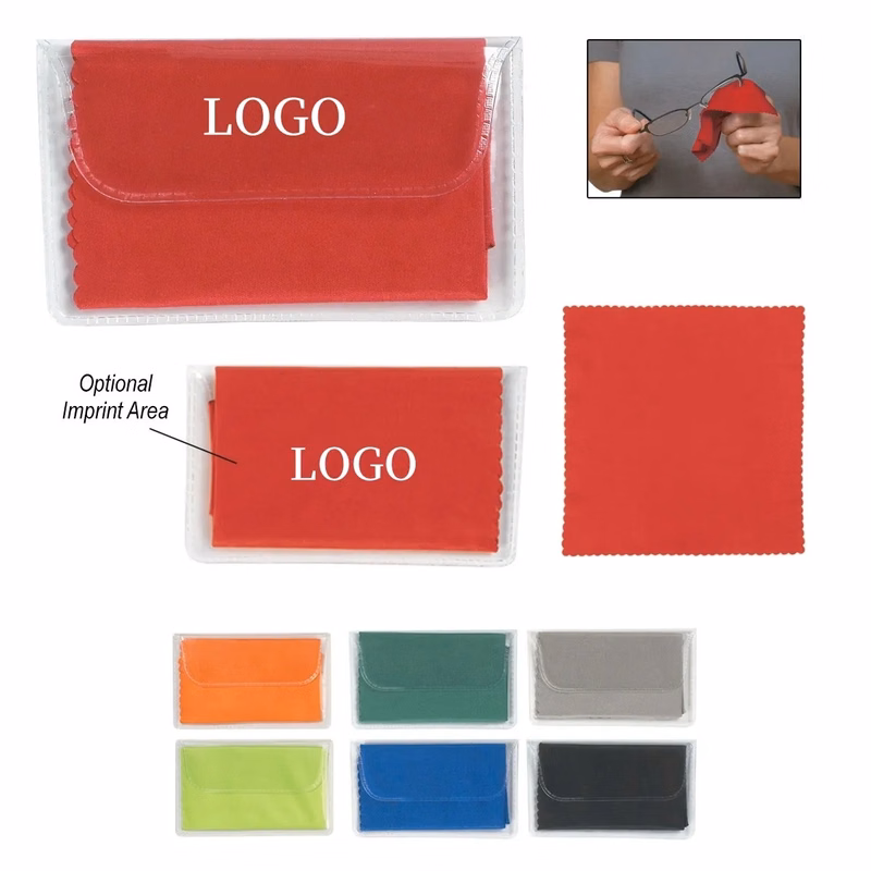 Microfiber Cleaning Cloth In Pouch