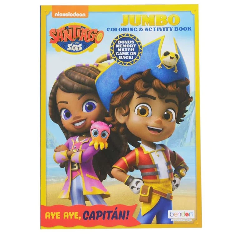 Santiago of the Seas Jumbo Coloring and Activity Books - One Title 1