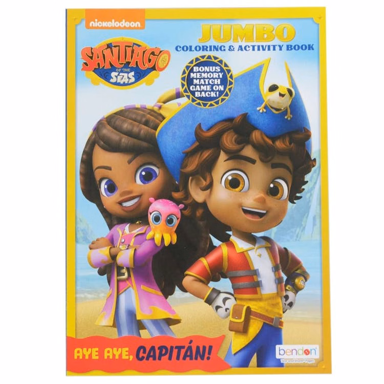 Santiago of the Seas Jumbo Coloring and Activity Books - One Title