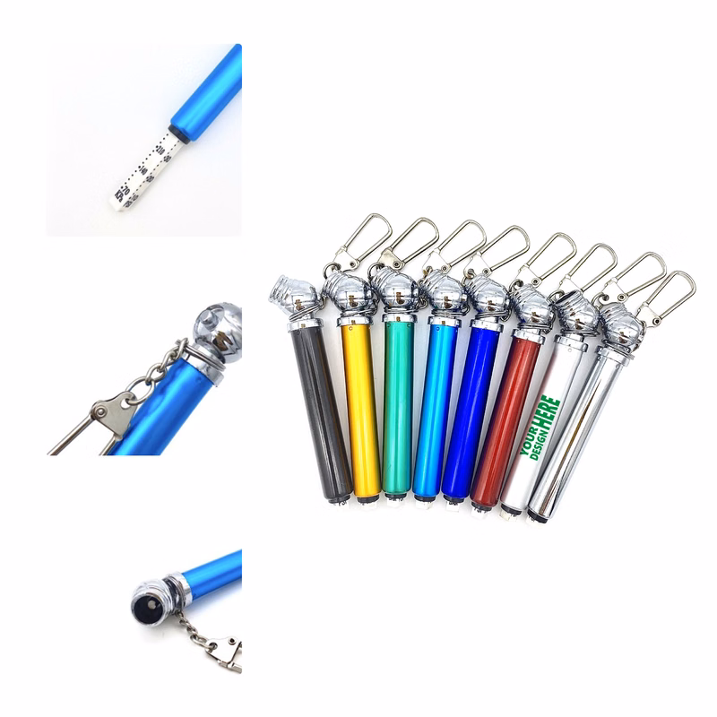 MOQ 50 Mini Tire Pressure Gauge Keychain
