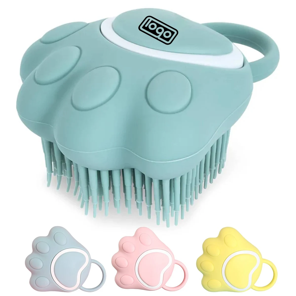 Silicone Puppy Massage Brush 1