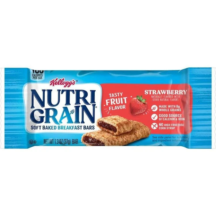 Nutri-Grain Breakfast Bars - Strawberry 1.3 oz 16 Box 1
