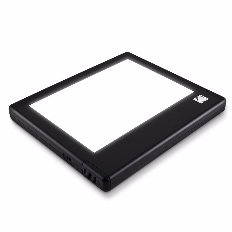 KODAK LED Light Box 7"x5" for Negatives, Slides & Films | Illuminated Board Panel for Viewing & S...