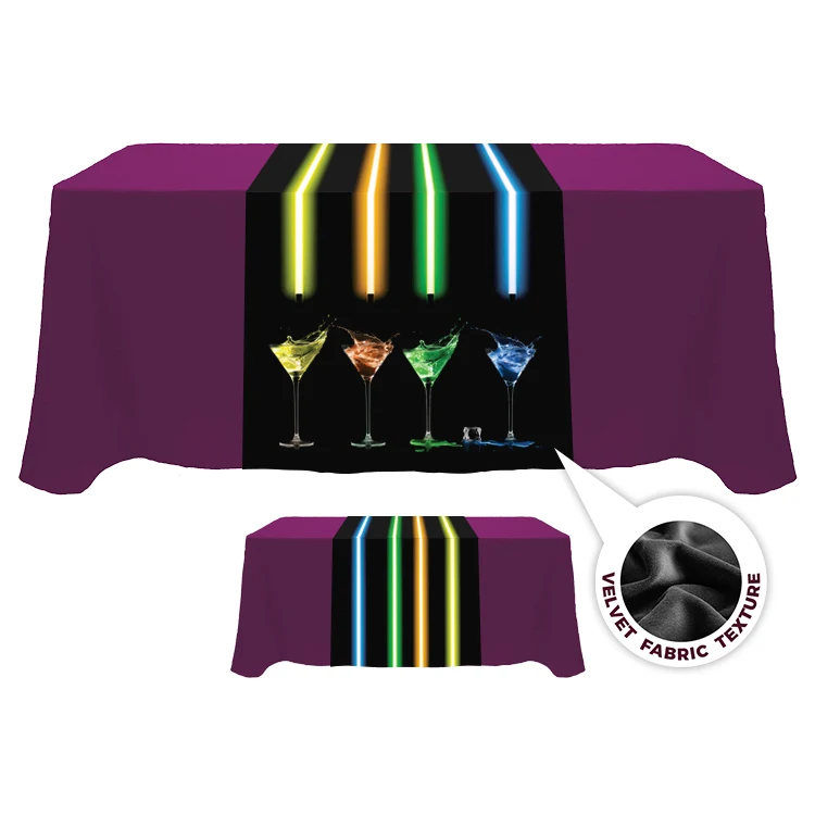 30" x 90" Velvet Table Runner 1