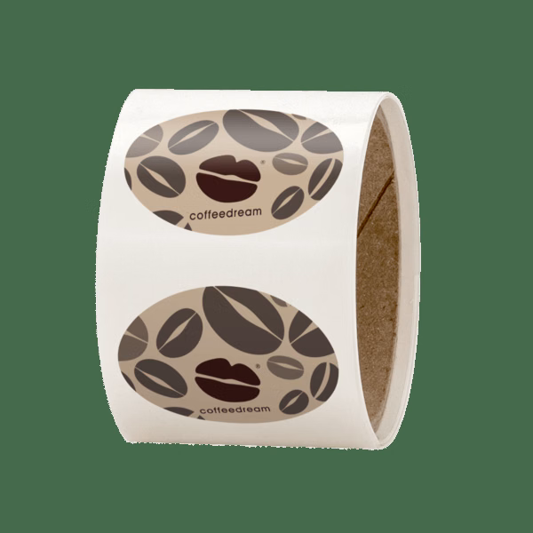 3" x 2" Oval Roll Labels