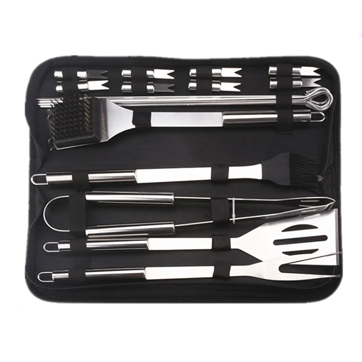Stainless Steel 20PC BBQ Set 1
