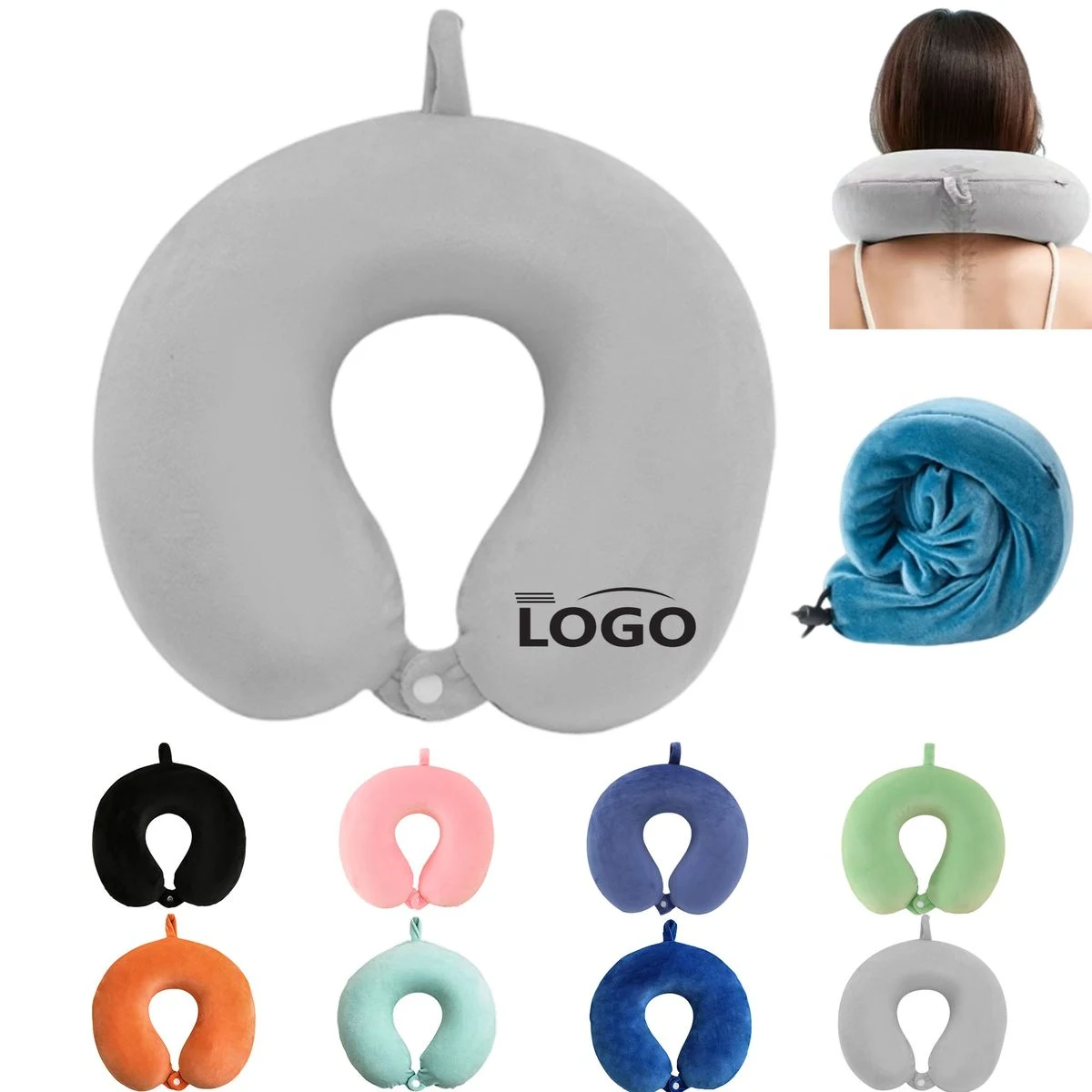 MOQ 10 Travel U-shaped Neck Pillow 1