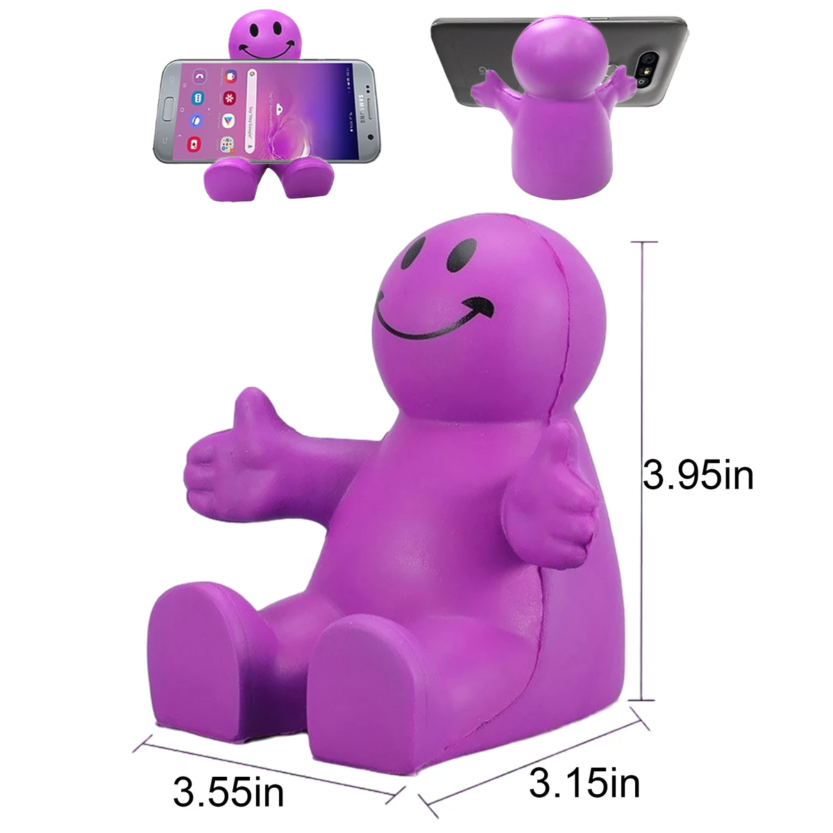 Smiling Character Phone Stand 1