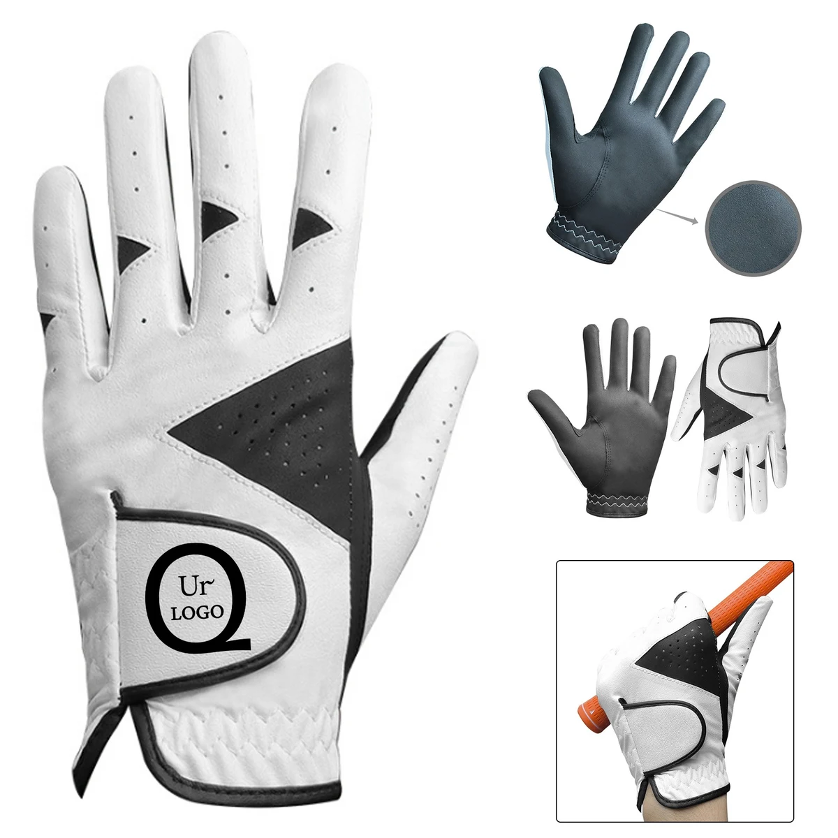 Custom Non-Slip Breathable Gloves For Golf Courses 1