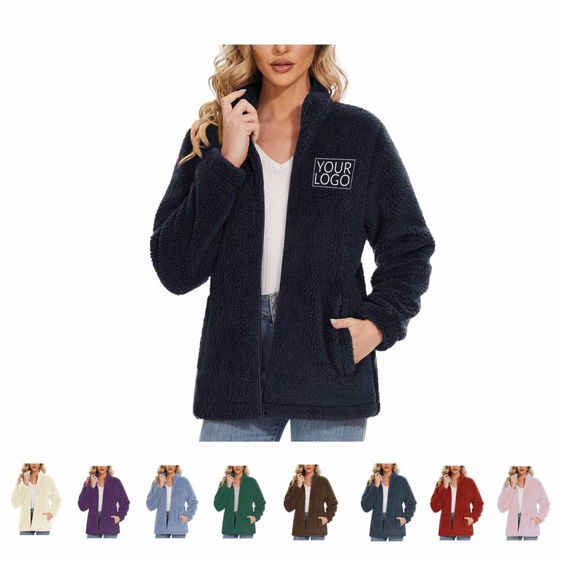 Sherpa Fleece Full Zip Jacket
