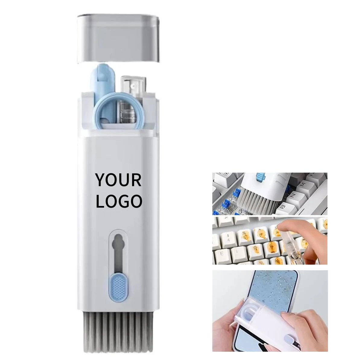 ABS Electronic Cleaning Kit with Spray and Brushes 1