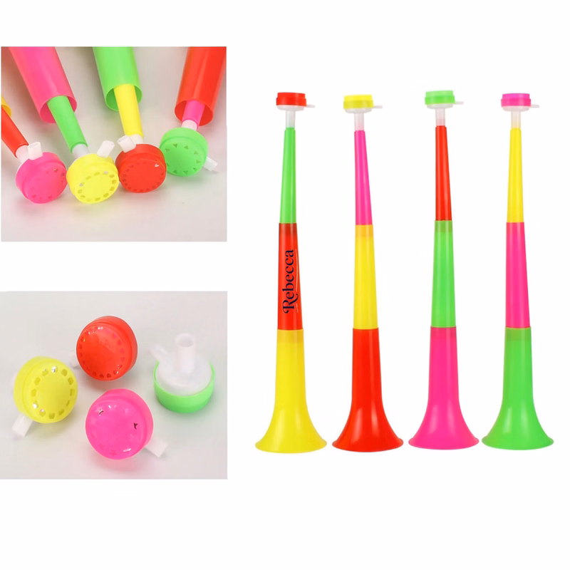 Customized three tone football horn instrument