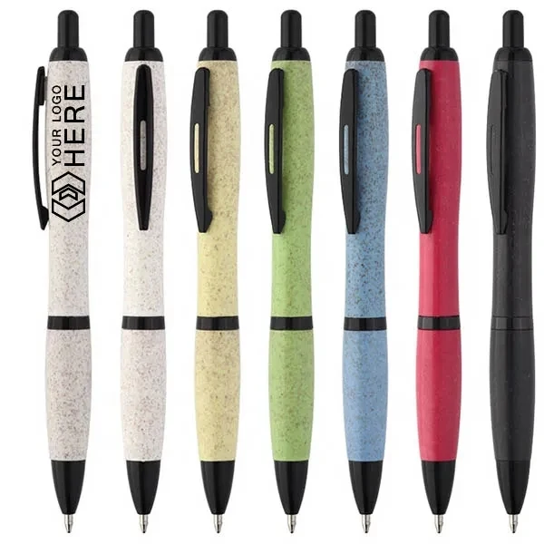 Curvaceous Wheat Straw Fiber Hybrid Pen 1