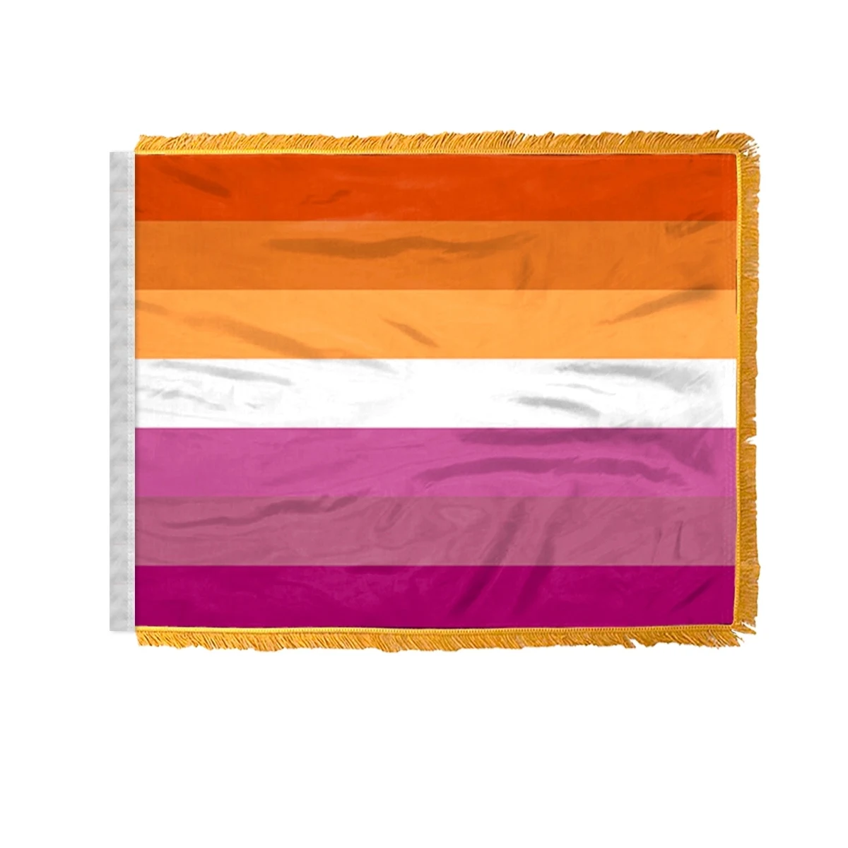 4" x 6" 1 ply wPoly Butch Lesbian Antenna Flag 1