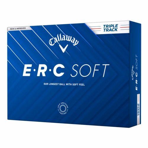 Callaway ERC Soft Triple Track Golf Balls - White