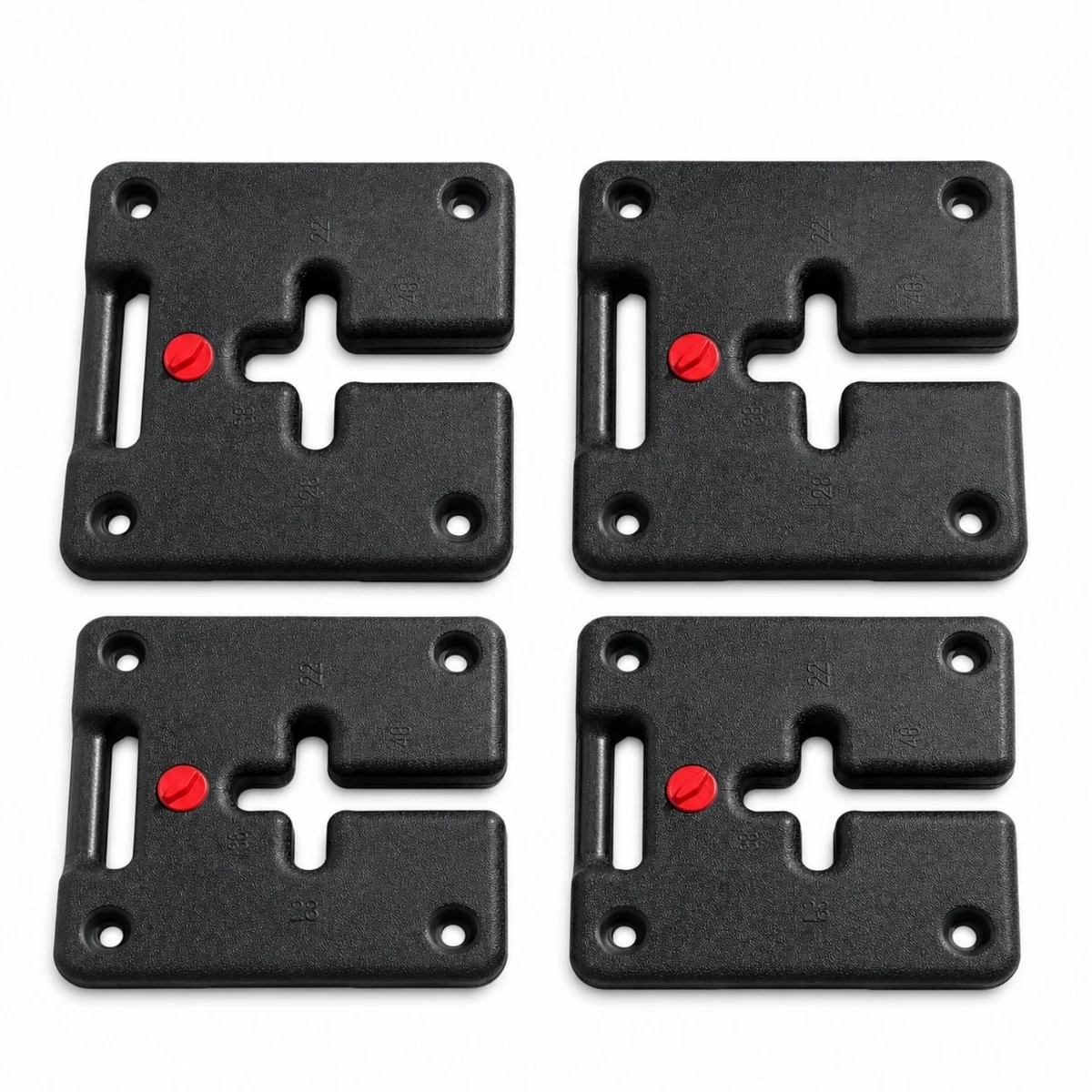 Plastic Water Base, 10L, Set of 4 1