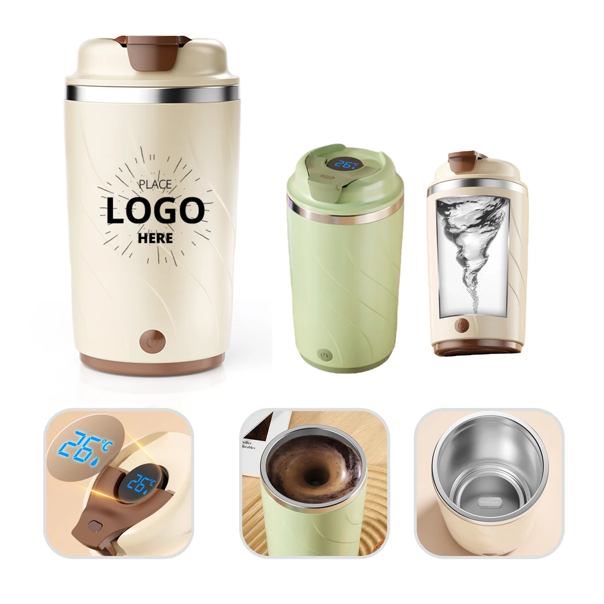 Rechargeable Self Stirring Cup 1