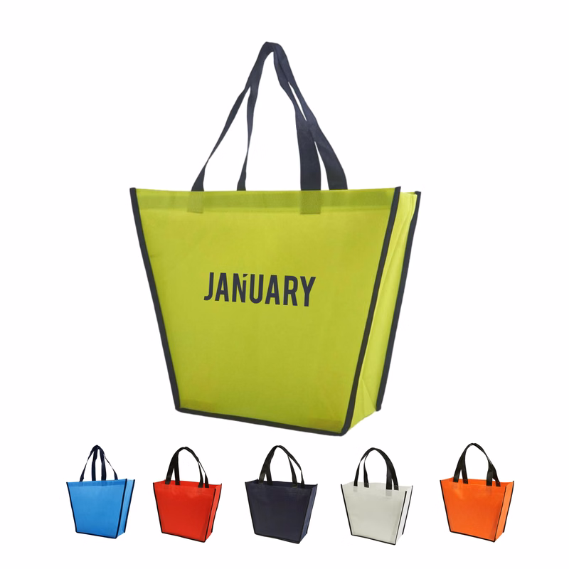 Trapezoid Shaped Non Woven Tote - OCEAN