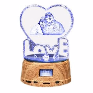 3D Crystal LED Music Box