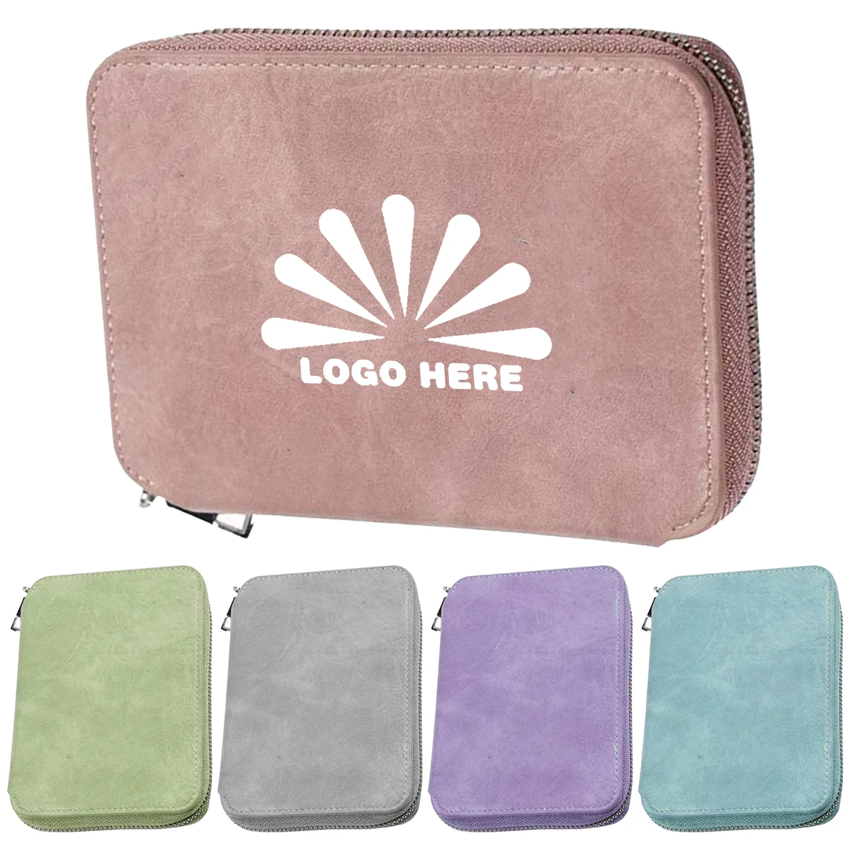 Personalized Zipper Passport Bag for Travelers 1