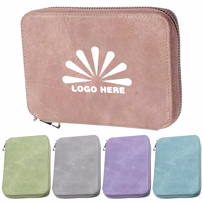 Personalized Zipper Passport Bag for Travelers