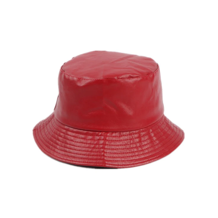 PU Fisherman Bucket Hat 1