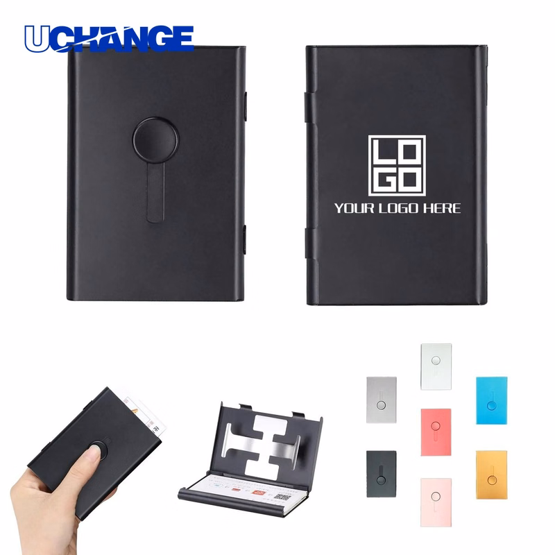 Slide-Out Business Card Holder Organizer