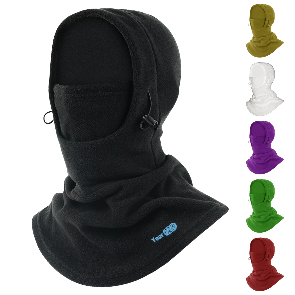Polyester Windproof Adjustable Outdoor Mask ?C All-In-One Winter Protection 1