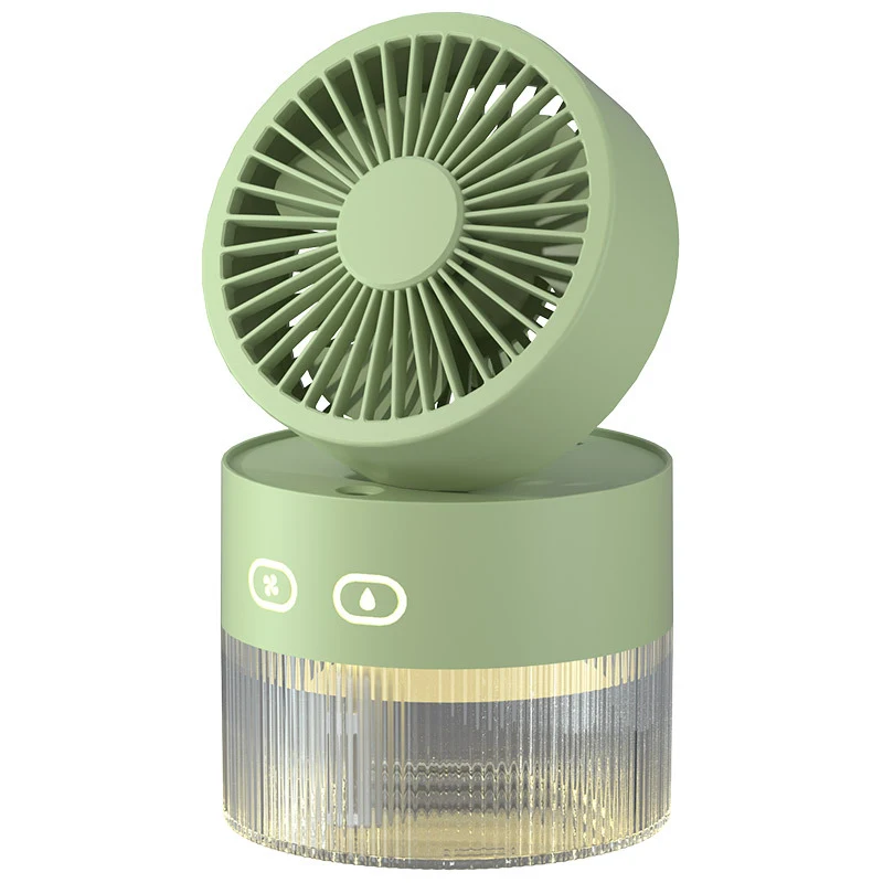 Portable Foldable Mist Fan&LED Night Light 1