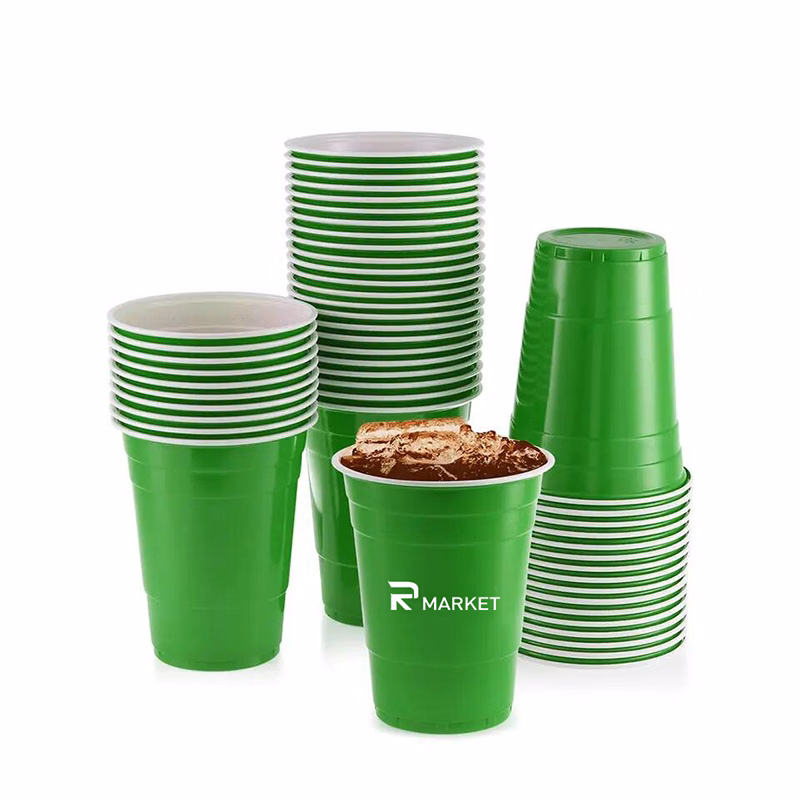 16oz Multi-Color Disposable Party Cups
