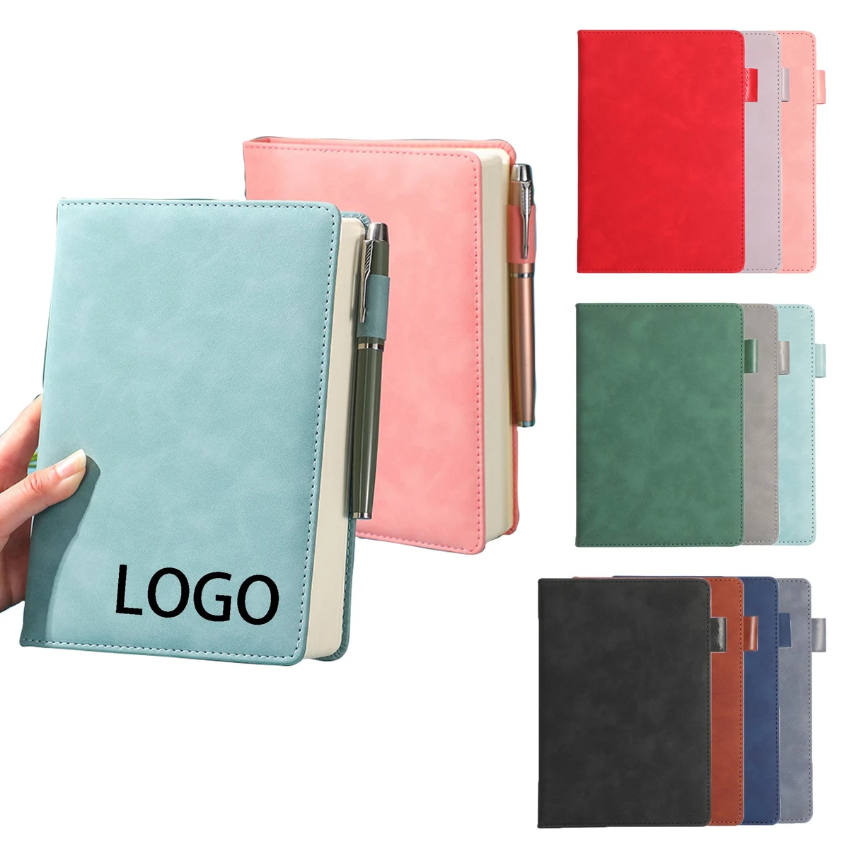 A5 Business Leather Notebook 1