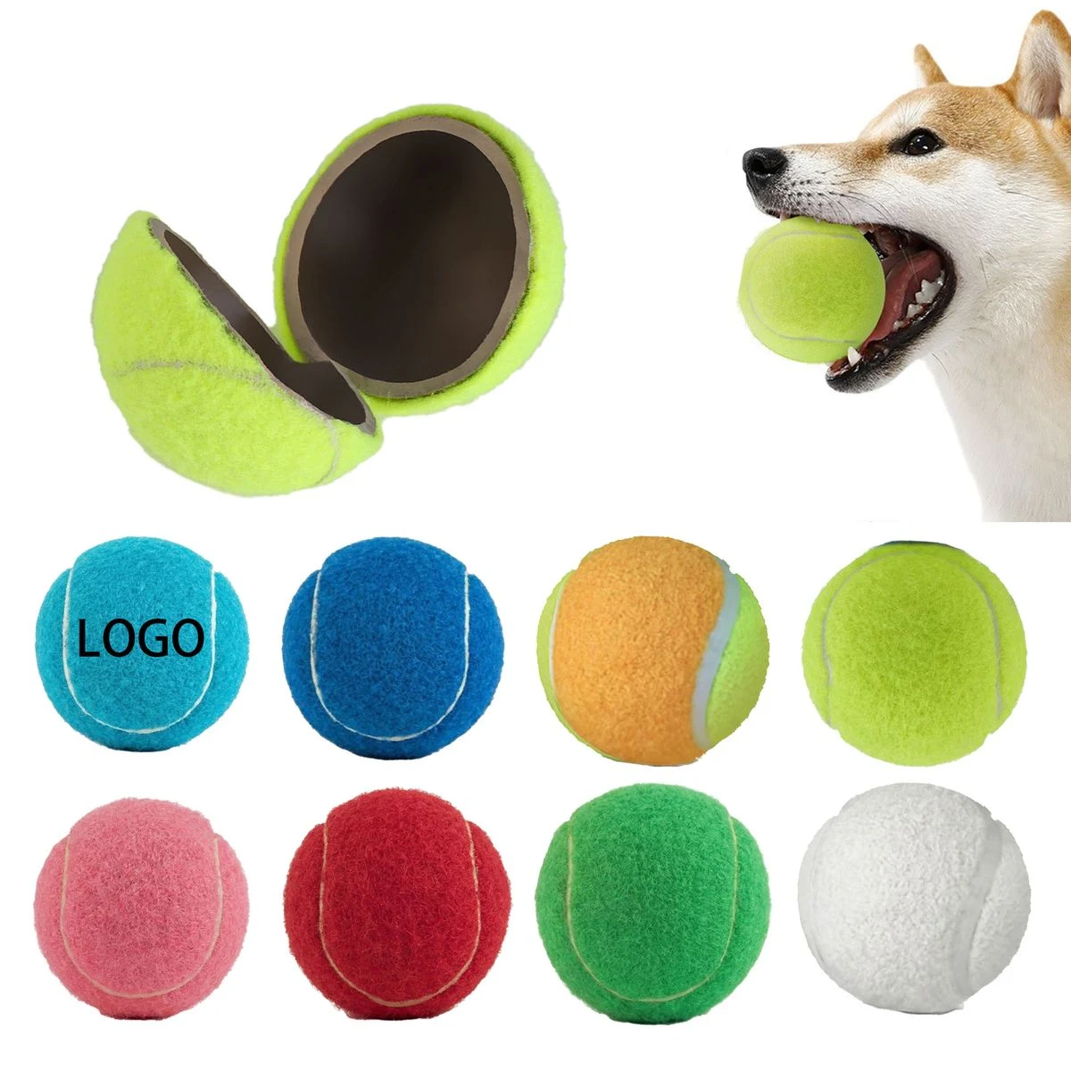 High Bounce Pet Chew Proof Ball 1
