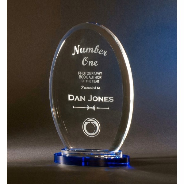 Designer Crystal Dimple Award
