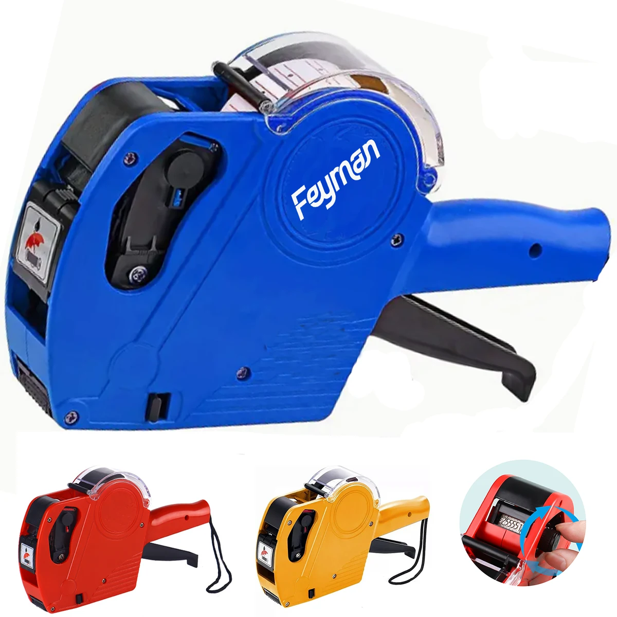 8 Digits Price Tag Gun w/150 Sticker Labels 1