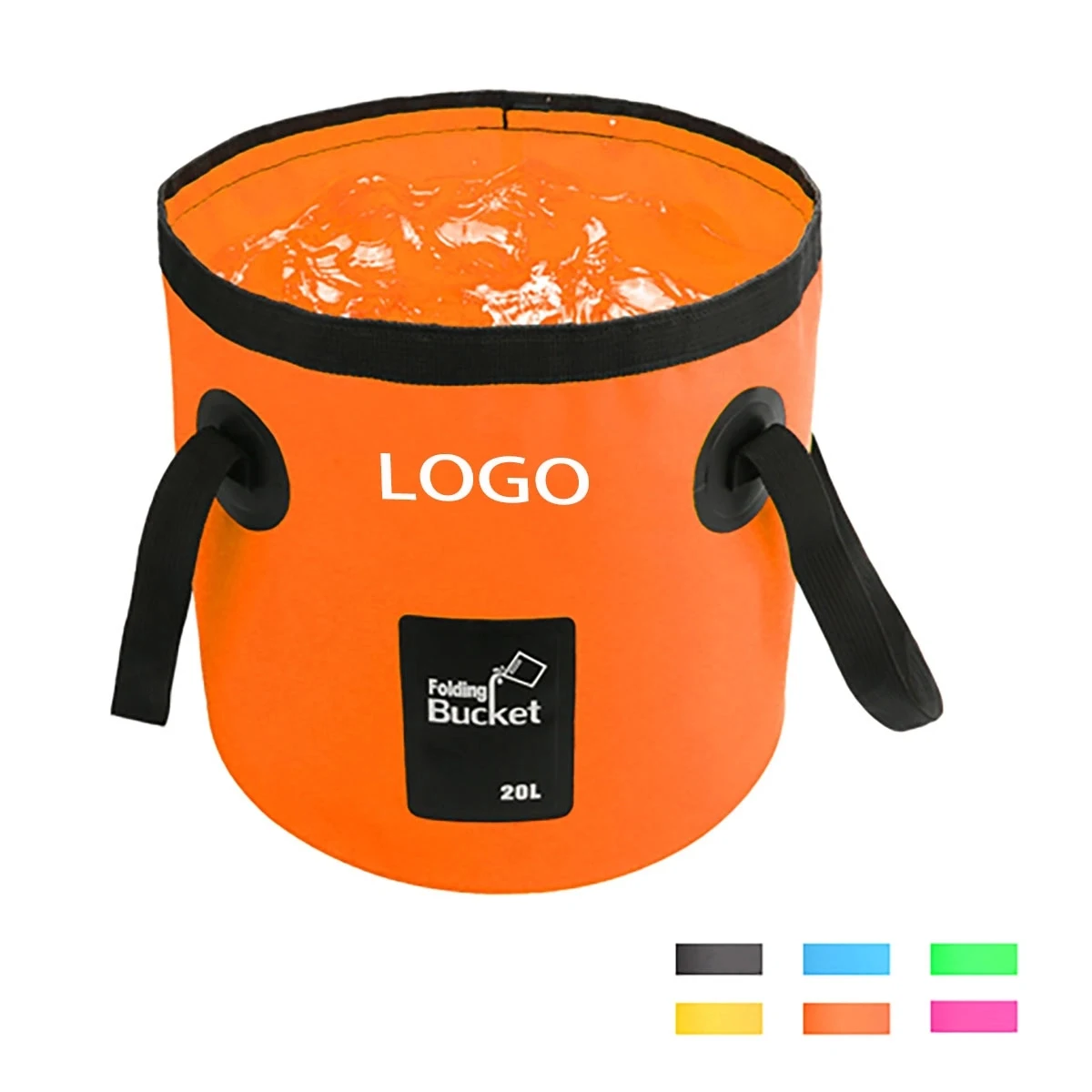 Collapsible Bucket For Camping Fishing Travelling 1