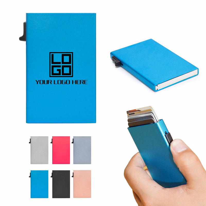 Pop Up Credit Aluminum Card Holder MOQ20pcs