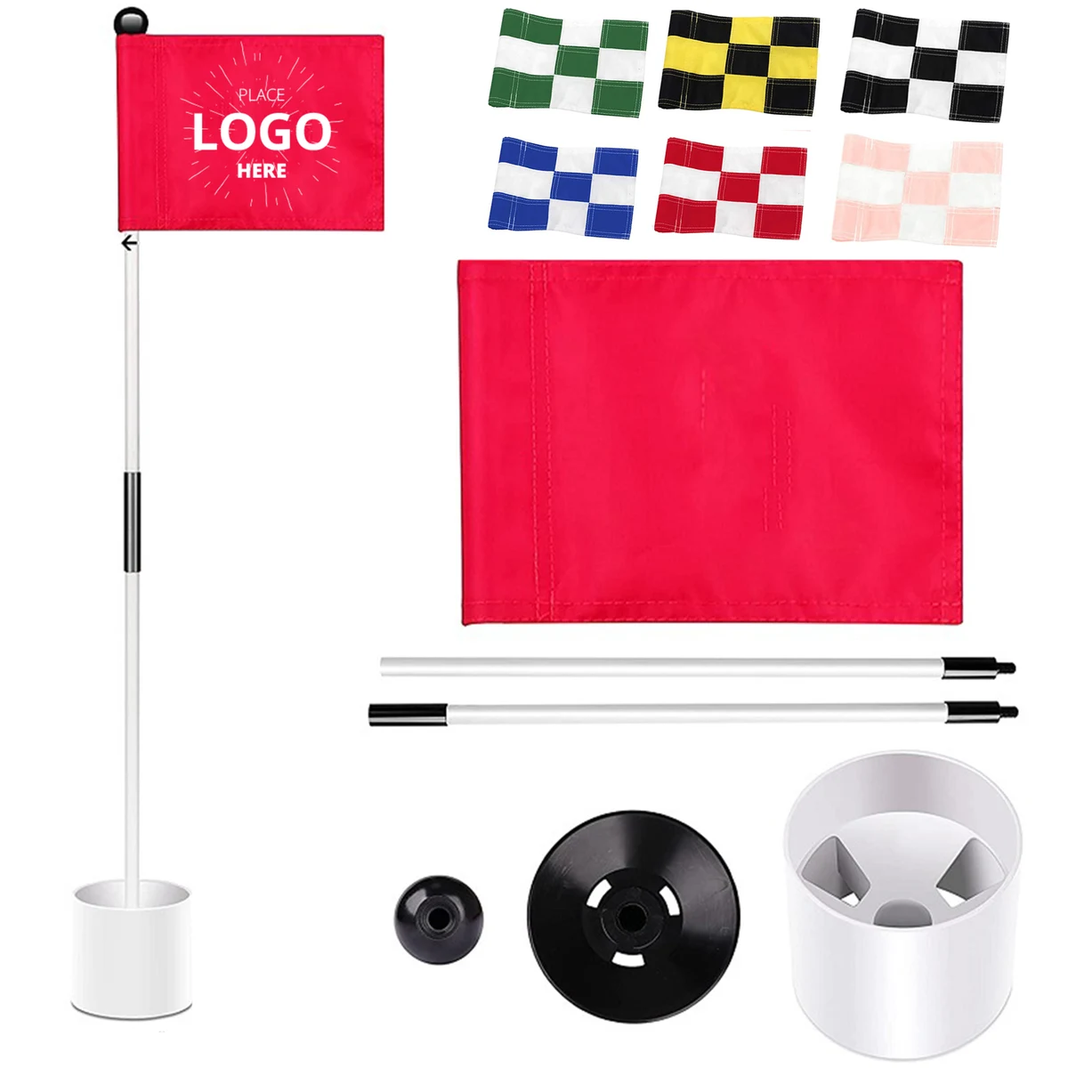 Golf Pin Flag Hole Cup 1