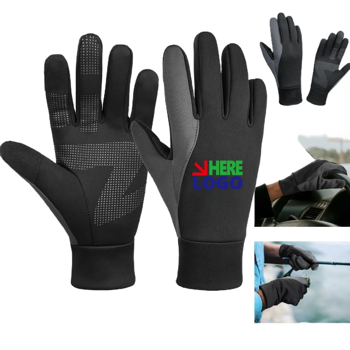 Winter Warm Gloves Windproof Skid-Proof 1
