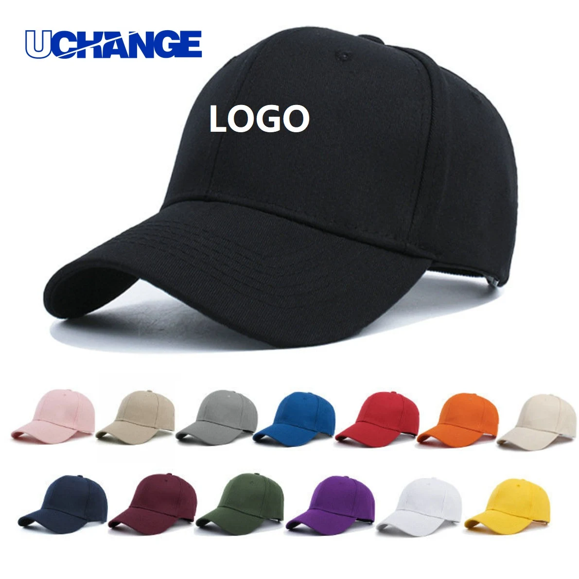 6 Panel Cotton Twill Baseball Cap for Events 1