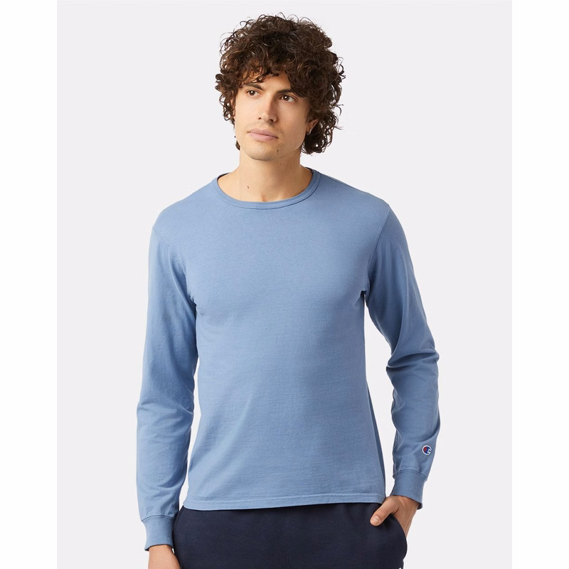 Unisex Garment-Dyed Long Sleeve T-Shirt - CD200