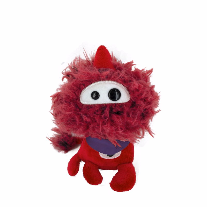 soft plush Love Lion with bandana